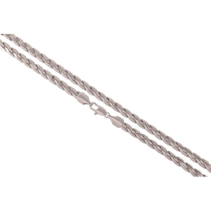 Ланцюжок Xuping Родій Плетіння Фантазійне довжина 50см х 5мм фото №24