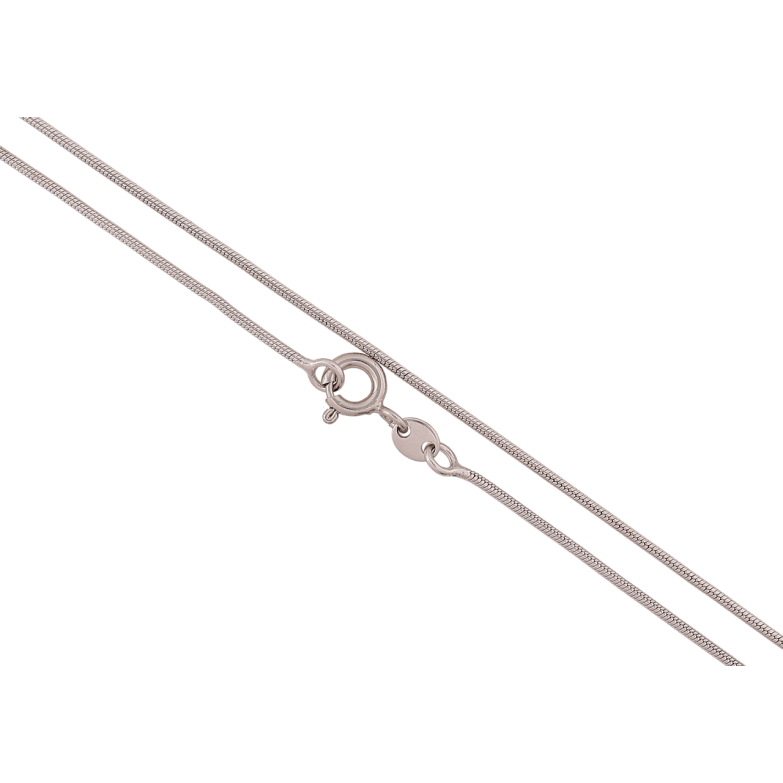 Цепочка Xuping Родий Плетение Ювелирный шнур длина 35см х 1мм фото №16