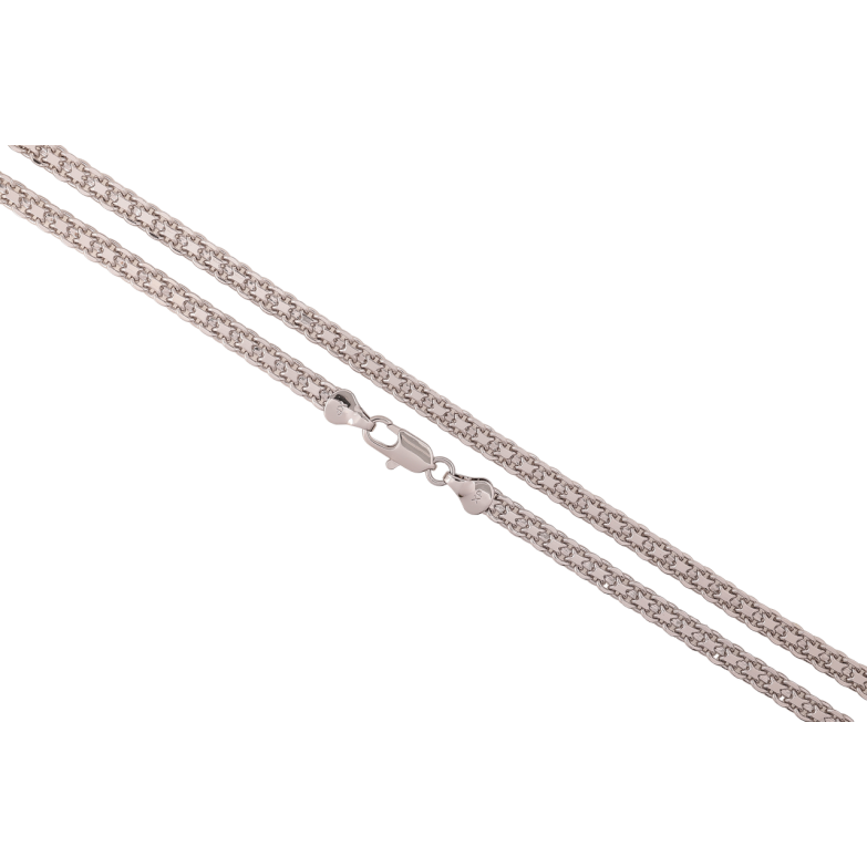 Ланцюжок Xuping Родій Плетіння Італійський Бісмарк довжина 60см х 5мм фото №8