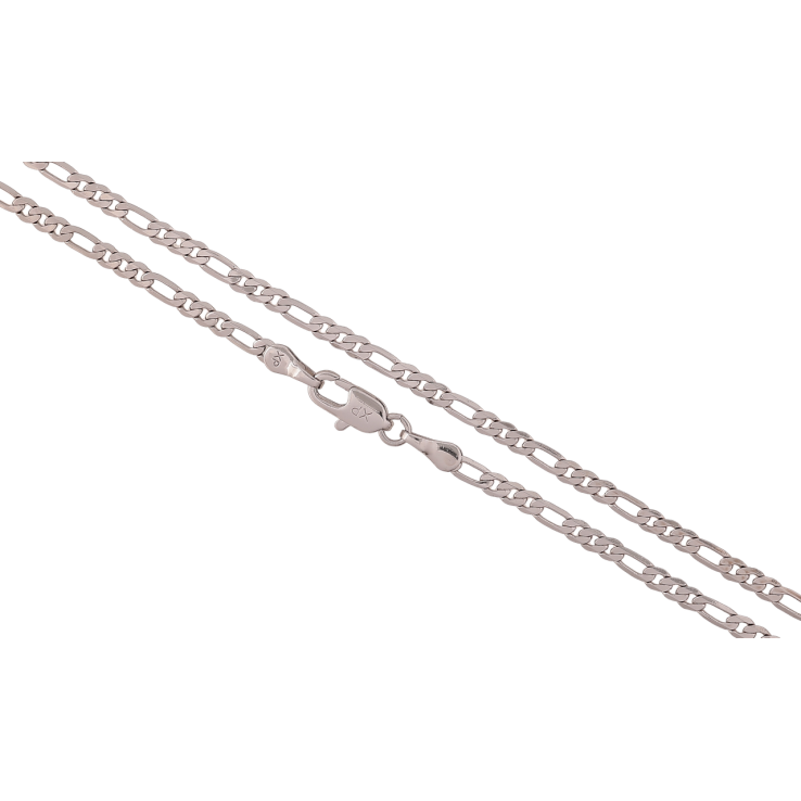Ланцюжок Xuping Родій Плетіння Фігаро довжина 50см х 2.5мм фото №6