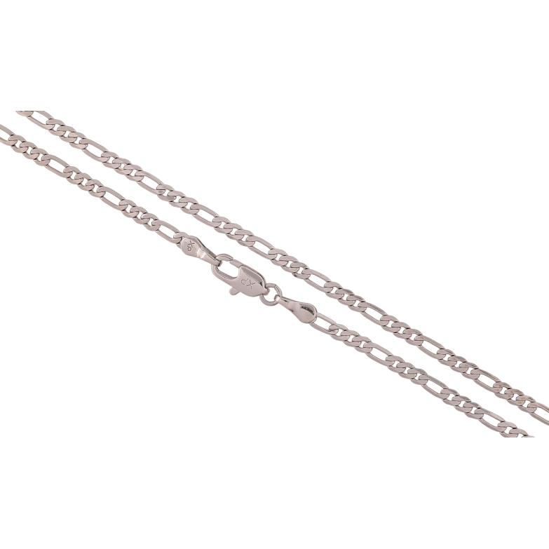 Цепочка Xuping Родий Плетение Фигаро длина 50см х 2.5мм фото №16