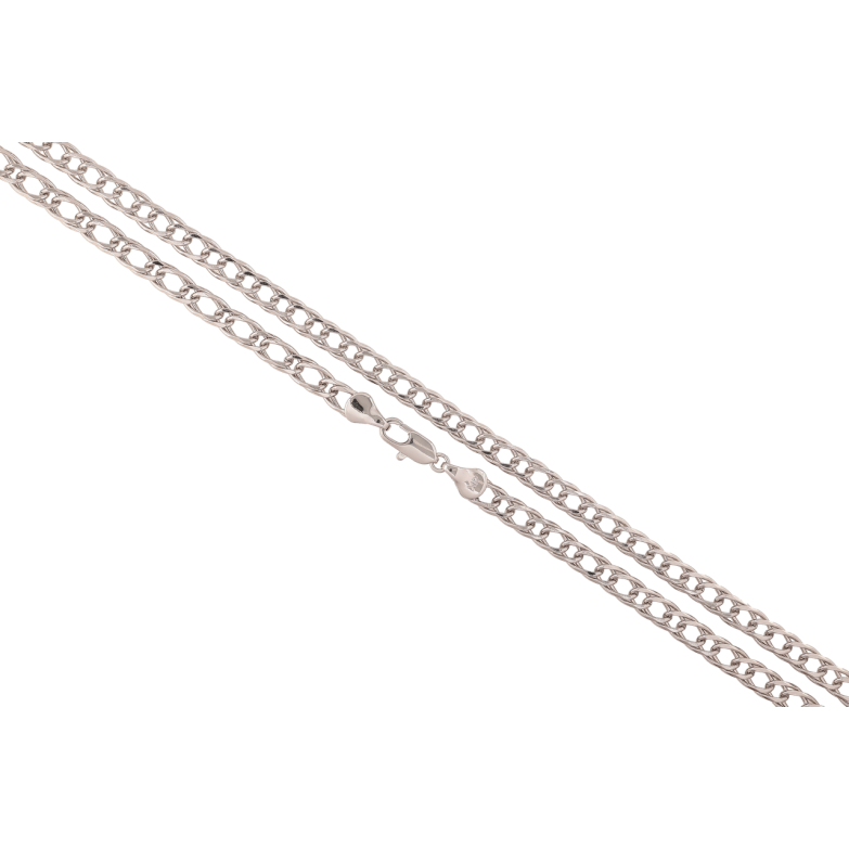 Ланцюжок Xuping Родій Плетіння Подвійний Ромб довжина 60см х 5мм фото №1