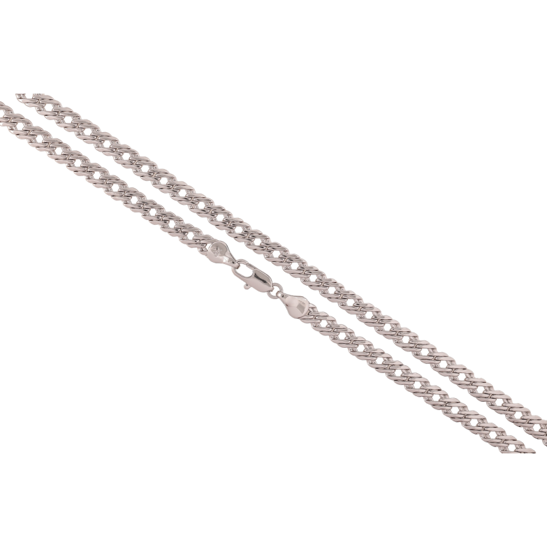 Цепочка Xuping Родий Плетение Двойной Ромб длина 60см х 5мм фото №17