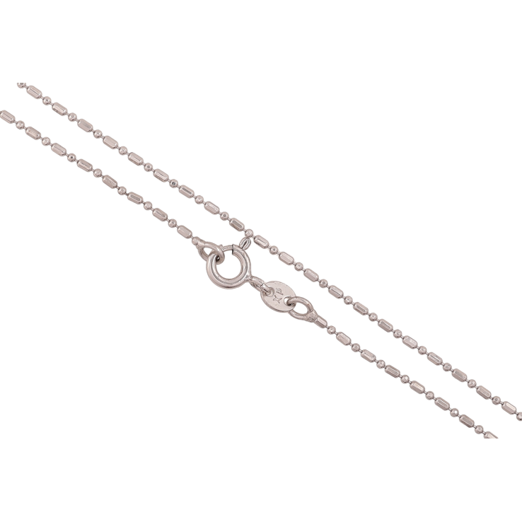 Ланцюжок Xuping Родій Плетіння Перлина довжина 59см х 1мм фото №23