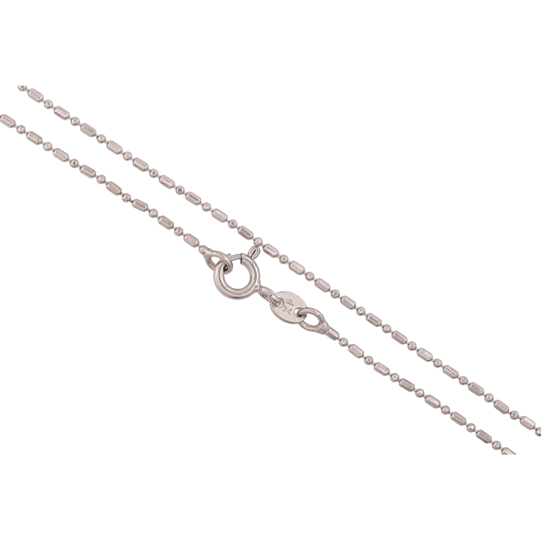 Ланцюжок Xuping Родій Плетіння Перлина довжина 59см х 1мм фото №6