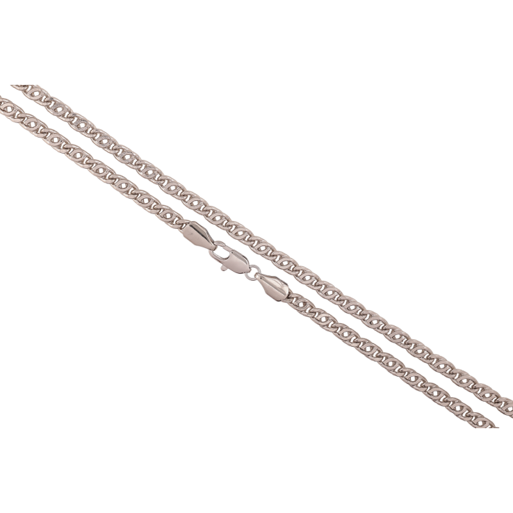 Ланцюжок Xuping Родій Плетіння Пташине Око довжина 60см х 4мм фото №12