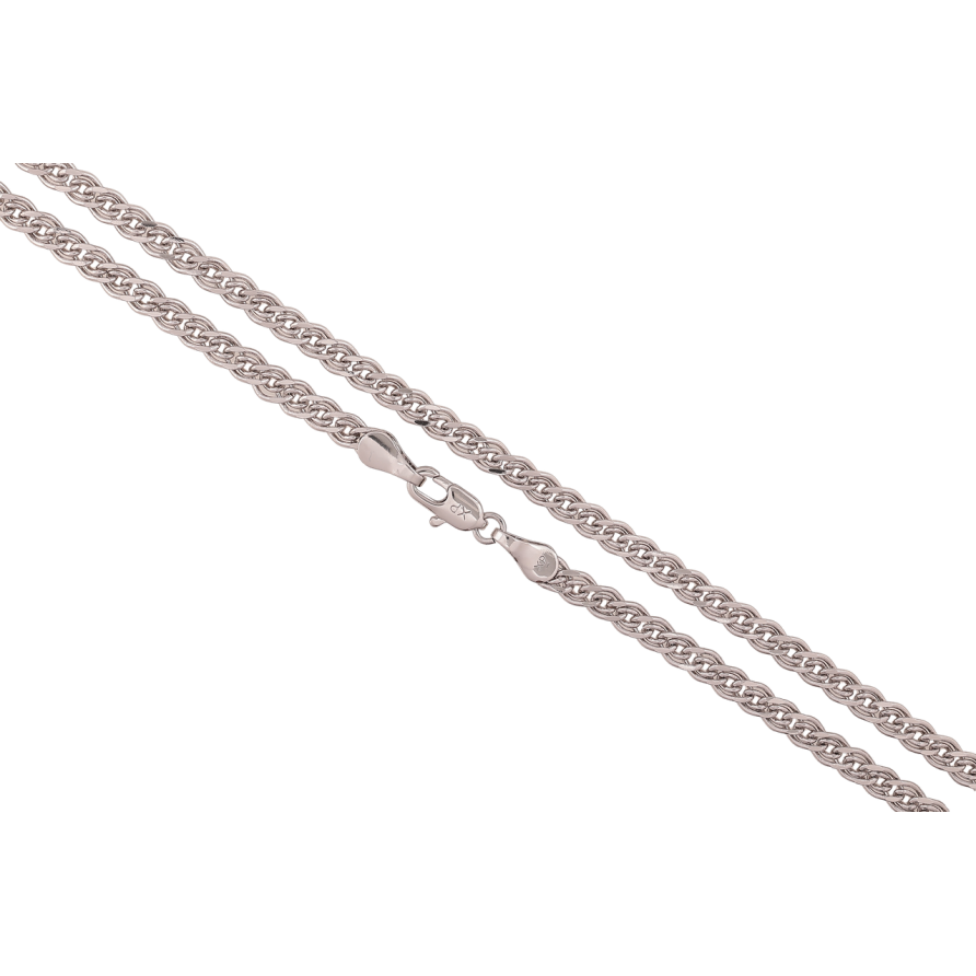 Ланцюжок Xuping Родій Плетіння Нонна довжина 59см х 4мм фото №1