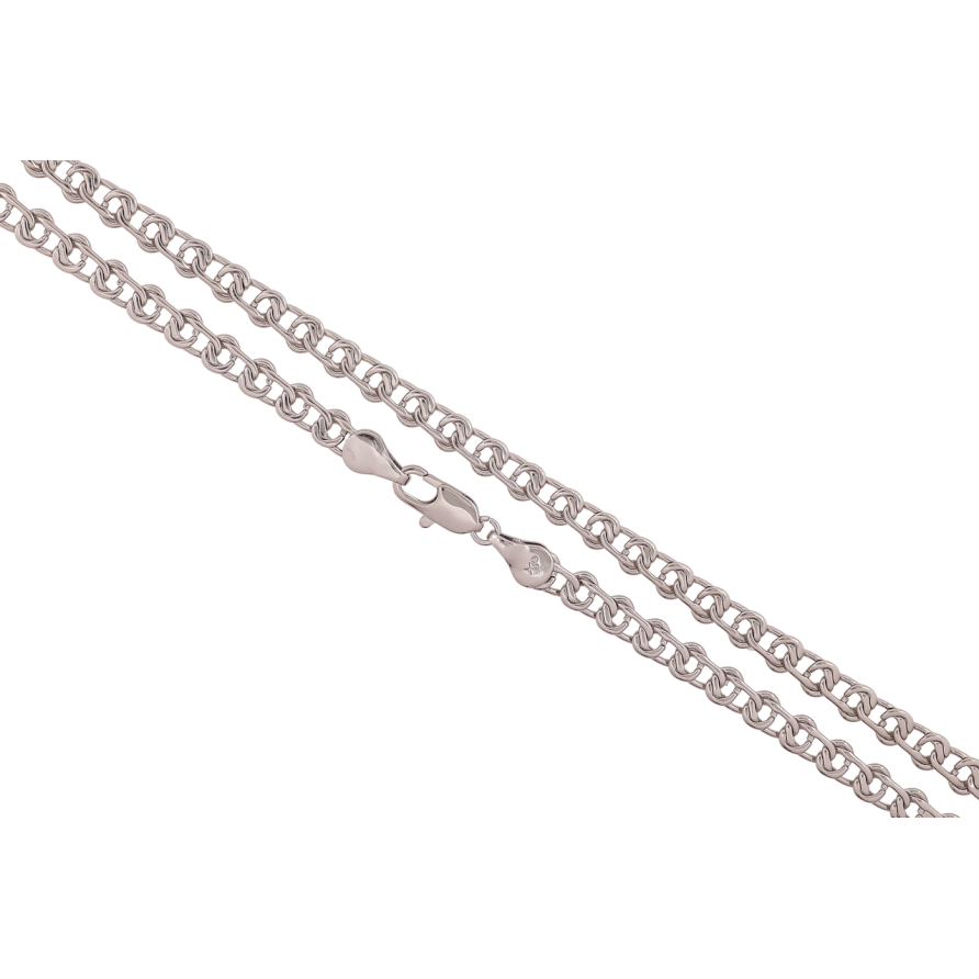 Ланцюжок Xuping Родій Плетіння Вузол довжина 60см х 5мм фото №1