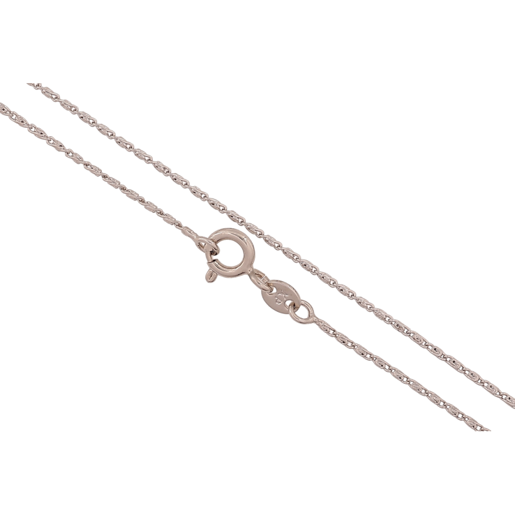 Ланцюжок Xuping Родій Плетіння Равлик довжина 60см х 1мм фото №25