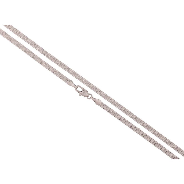Цепочка Xuping Родий Плетение двойное Венецианское длина 60см х 3мм фото №1