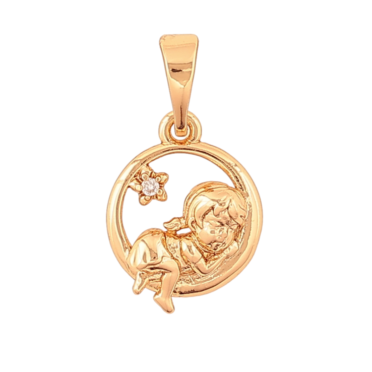 Кулон Xuping Позолота колір 18K Солодкий сон для ланцюжка до 5мм фото №3