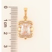 Кулон Xuping цвет Позолота 18K Кристальный блеск для цепочки до 6мм фото №2
