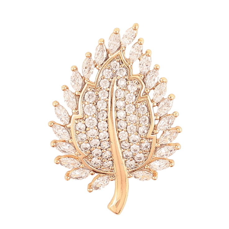 Кулон Xuping Позолота колір 18K Листочок з інкрустацією кристалами для ланцюжка до 4мм фото №20 Кулон Xuping Позолота колір 18K Листочок з інкрустацією кристалами для ланцюжка до 4мм фото №20