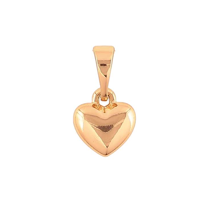 Кулон Xuping цвет Позолота 18K Сердечко для цепочки до 5мм фото №5