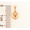 Кулон Xuping Позолота колір 18K Сердечко для ланцюжка до 5мм фото №2