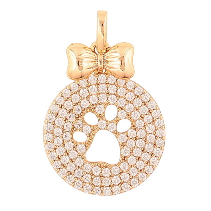 Кулон Xuping Позолота колір 18K Лапка з інкрустацією кристалами для ланцюжка до 2мм фото №21 Кулон Xuping Позолота колір 18K Лапка з інкрустацією кристалами для ланцюжка до 2мм фото №21
