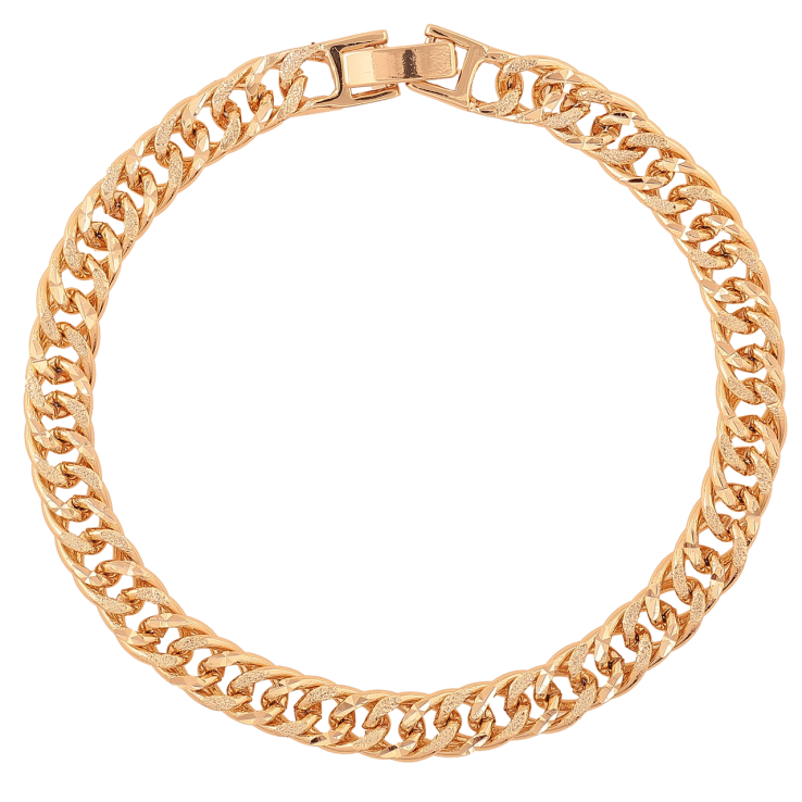 Браслет Xuping Колір Позолота 18K Ланцюжок Кобра розмір 19см х 6мм фото №19