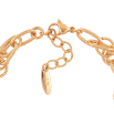 Браслет Xuping Колір Позолота 18K Ланцюжок Фантазійний розмір з додатковим ланцюжком 19-22см х 7-9мм фото №2