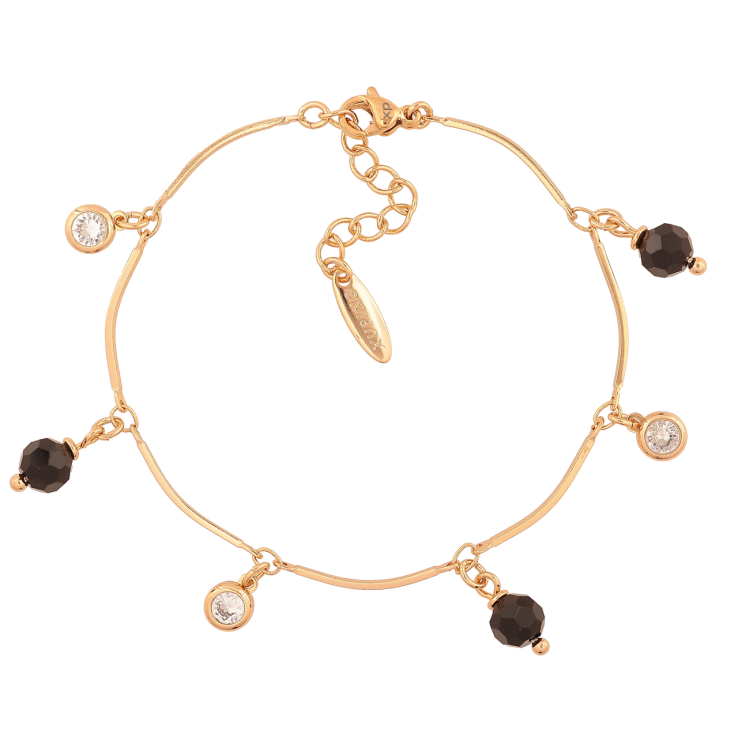 Браслет Xuping Колір Позолота 18K Ланцюжок з підвісками розмір з додатковим ланцюжком 17-20 см х 1 мм фото №14