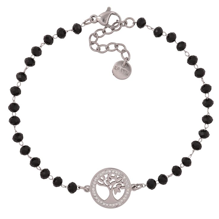 Браслет Xuping ТТМ Stainless Steel колір Родій Вставка Древо Життя довжина з додатковим ланцюжком 18-21,5 см х 4 мм фото №23