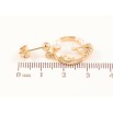 Серьги Xuping Цвет Позолота 18K пусеты Декоративные подвески с жемчужинами фото №2