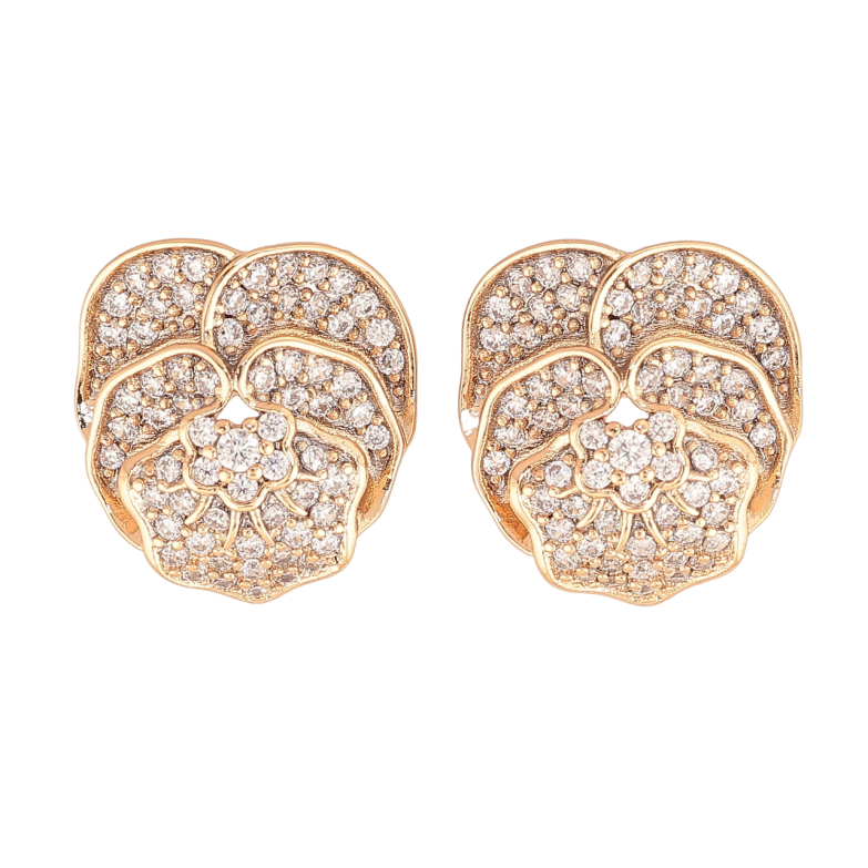 Серьги Xuping Цвет Позолота 18K пусеты Сердечки с инкрустацией кристаллами фото №1 Серьги Xuping Цвет Позолота 18K пусеты Сердечки с инкрустацией кристаллами фото №1