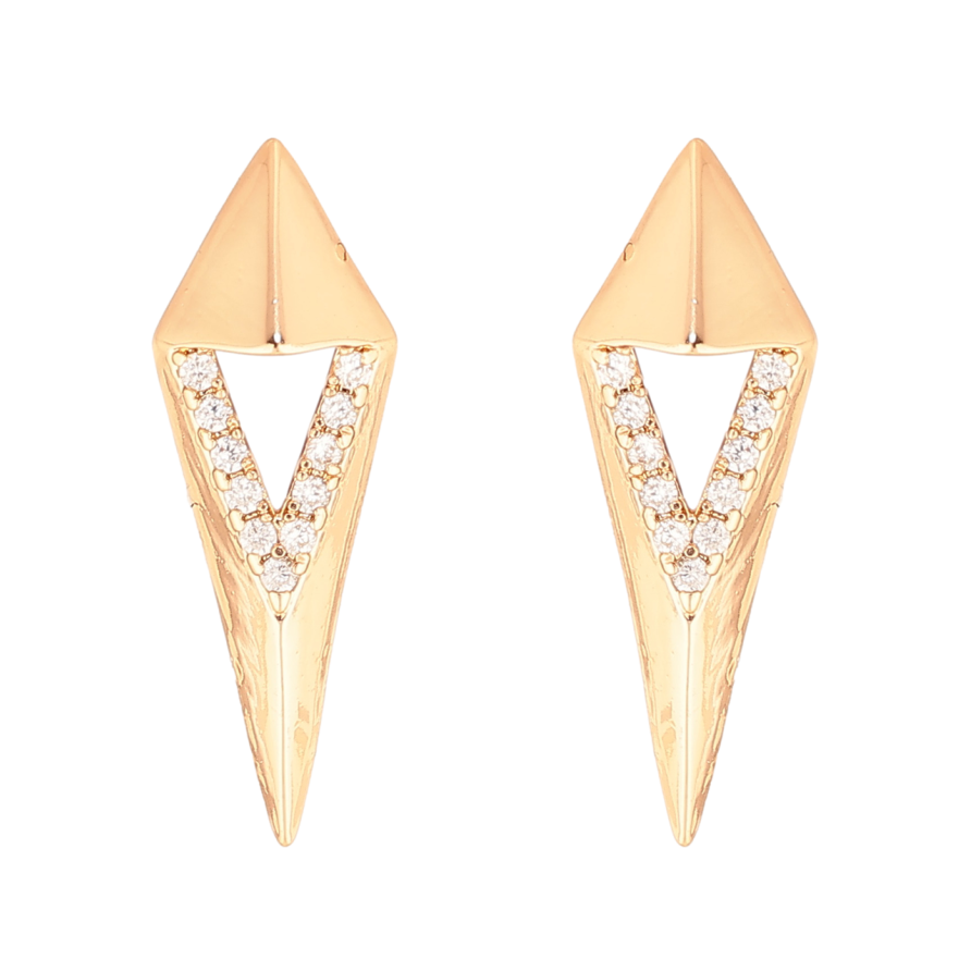 Серьги Xuping Цвет Позолота 18K пусеты Декоративные фото №1 Серьги Xuping Цвет Позолота 18K пусеты Декоративные фото №1