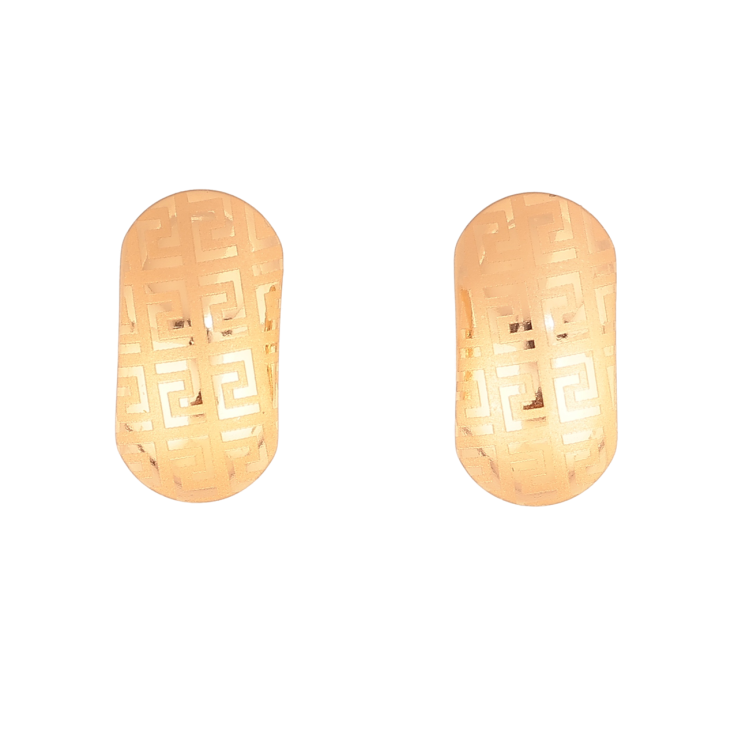 Серьги Xuping Цвет Позолота 18K пусеты Узор напылением фото №10 Серьги Xuping Цвет Позолота 18K пусеты Узор напылением фото №10
