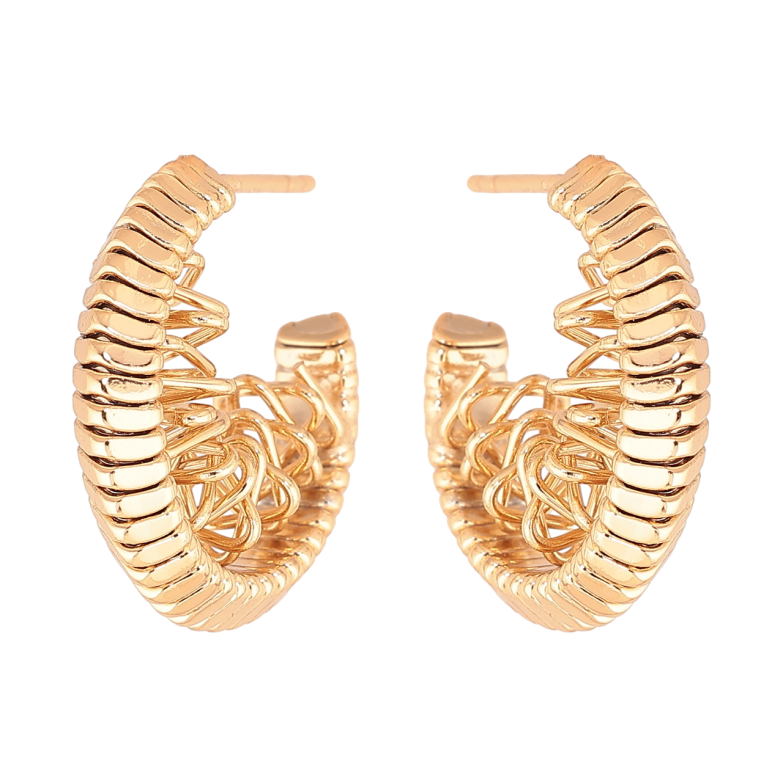 Серьги Xuping Цвет Позолота 18K пусеты Декоративные дуги фото №1 Серьги Xuping Цвет Позолота 18K пусеты Декоративные дуги фото №1