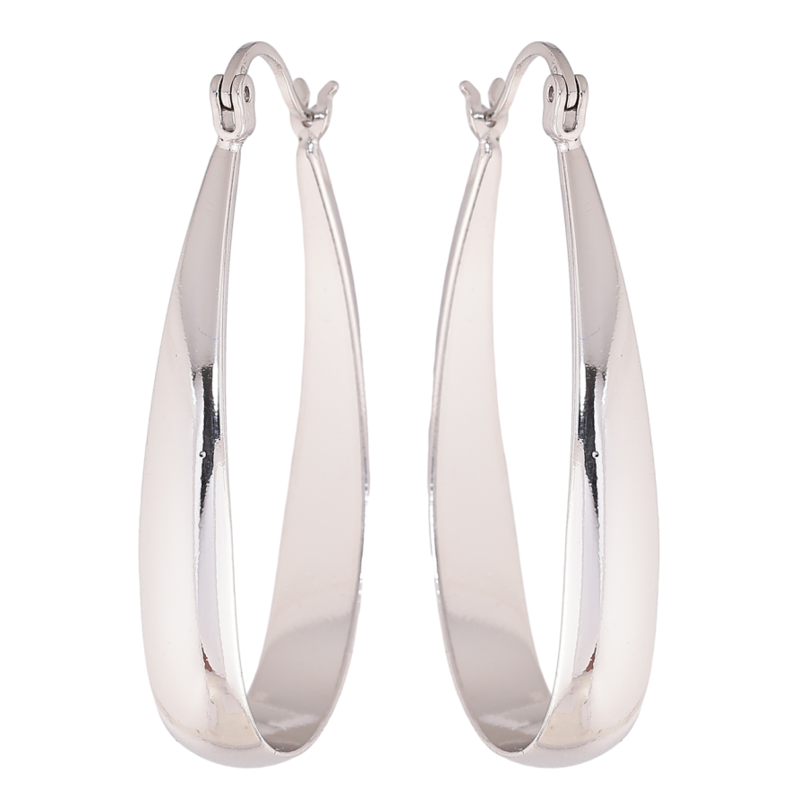 Сережки Xuping колір Родій замок-шпилька Декоративні фото №1