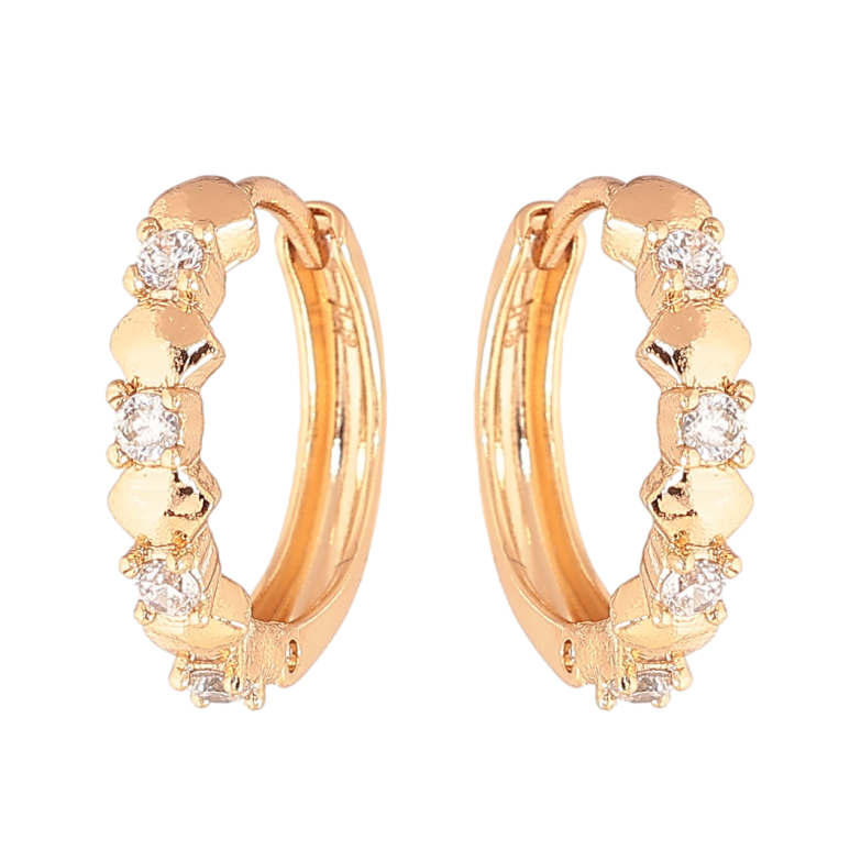 Серьги Xuping Цвет Позолота 18K колечки Декоративный узор фото №1 Серьги Xuping Цвет Позолота 18K колечки Декоративный узор фото №1