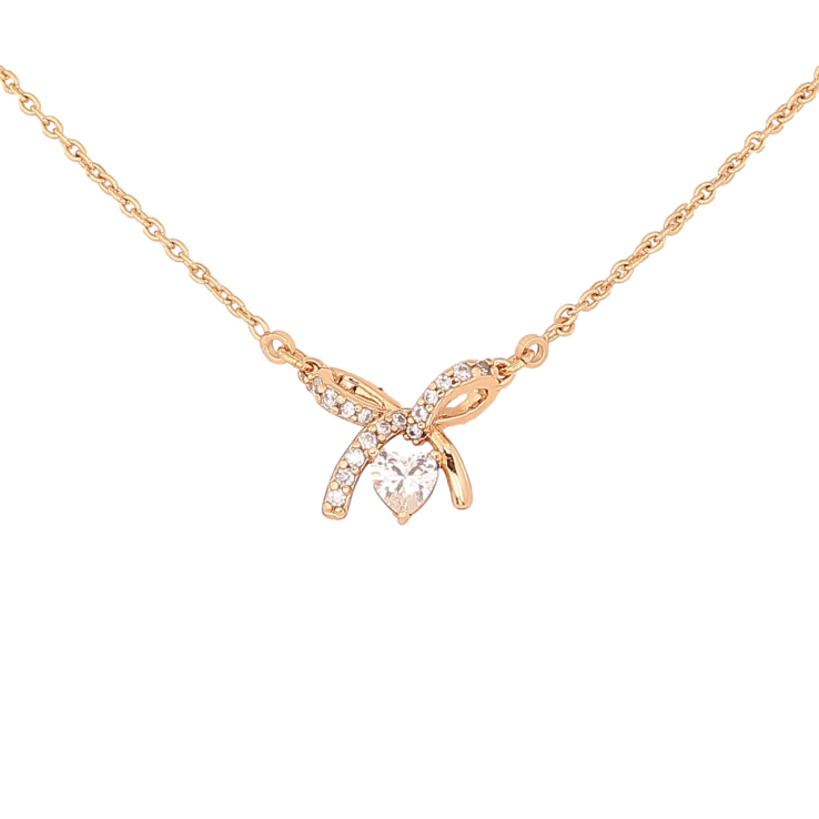 Кулон на ланцюжку Xuping Колір Позолота 18K Бант с кристалами довжина 47-50см х 1.5мм фото №23 Кулон на ланцюжку Xuping Колір Позолота 18K Бант с кристалами довжина 47-50см х 1.5мм фото №23