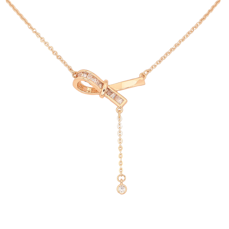 Кулон на ланцюжку Xuping Колір Позолота 18K Петелька з кристалами довжина 48,53см х 1.5мм фото №11