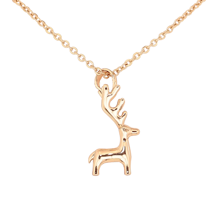 Кулон на цепочке Xuping Цвет Позолота 18K Олень длина 40-45 см х 2мм фото №12