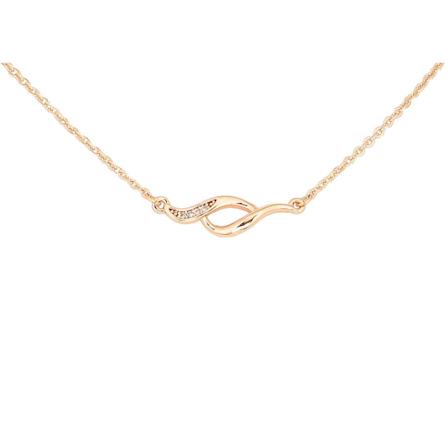 Кулон на ланцюжку Xuping Колір Позолота 18K Декоративний візерунок довжина 49,54см х 1.5мм фото №1