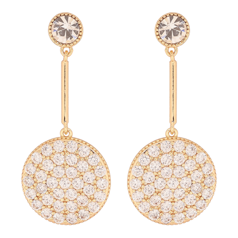 Серьги Xuping M&L Цвет 18K пусеты Подвески с инкрустацией кристаллами фото №4