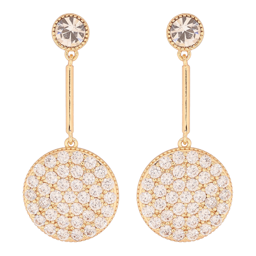 Серьги Xuping M&L Цвет 18K пусеты Подвески с инкрустацией кристаллами фото №1