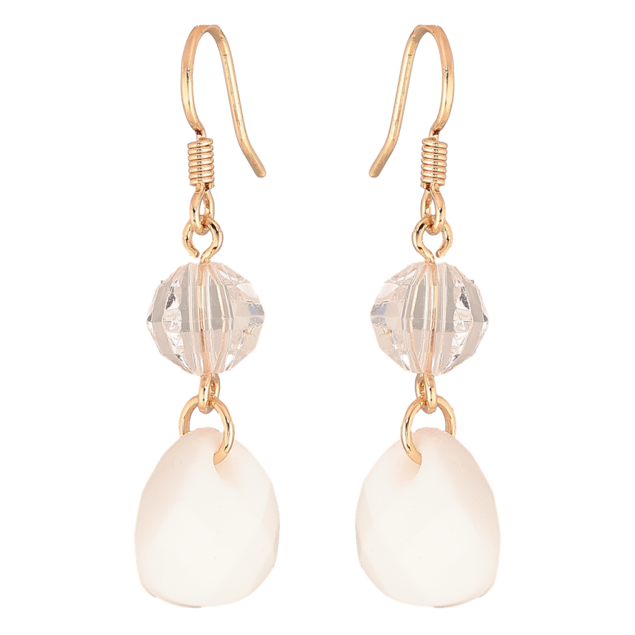 Сережки Xuping M&L Колір 18K французький замок Кристальні підвіски фото №1