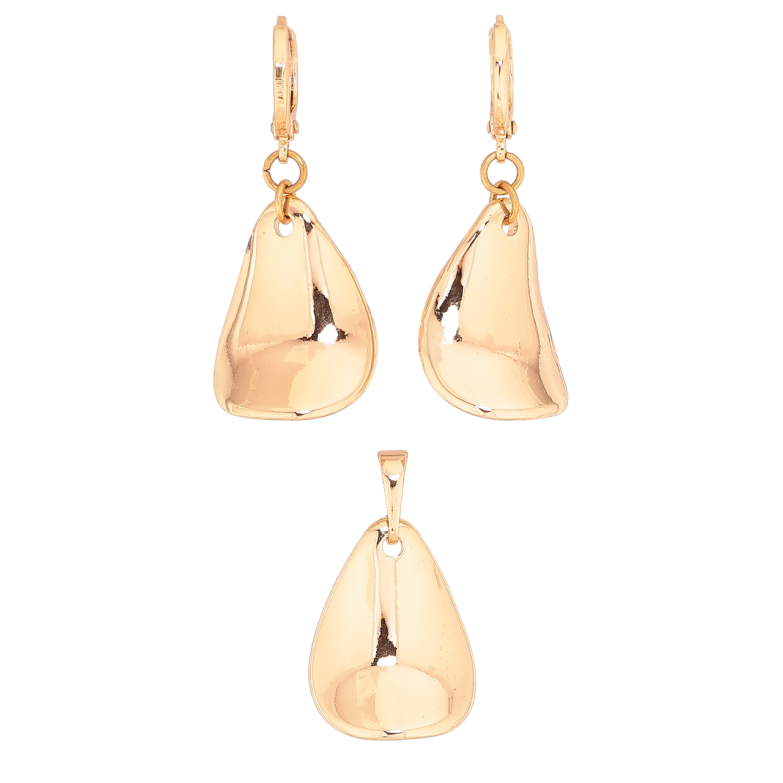 Набір Xuping M&L Колір 18K Сережки Кулон Декоративні підвіски фото №2 Набір Xuping M&L Колір 18K Сережки Кулон Декоративні підвіски фото №2