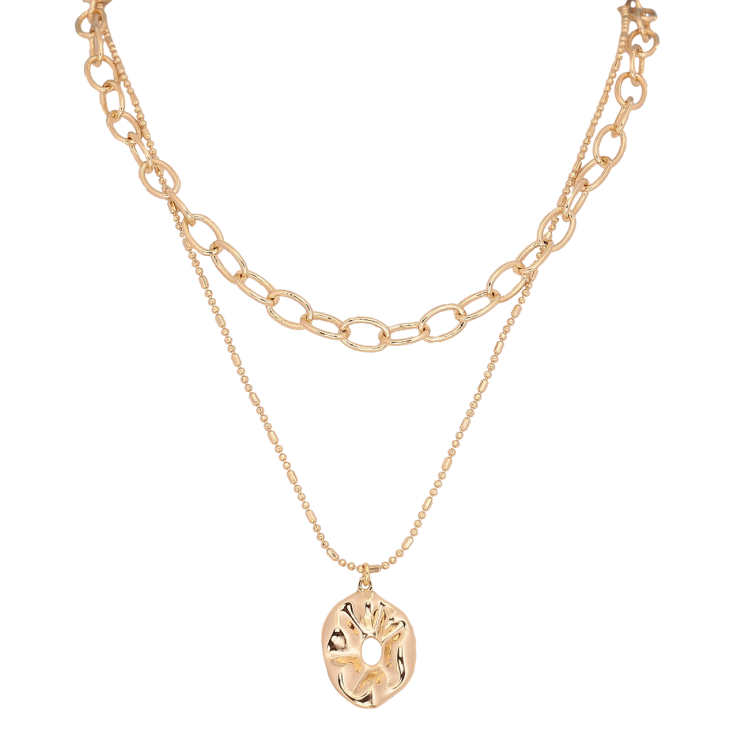 Кольє Xuping Колір Позолота 14К Ланцюжки з декортивною підвіскою довжина 38-44см х 6мм,2мм фото №22 Кольє Xuping Колір Позолота 14К Ланцюжки з декортивною підвіскою довжина 38-44см х 6мм,2мм фото №22