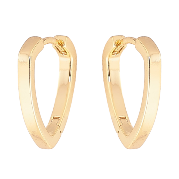 Сережки Xuping колір Позолота 14K колечка Декоративні фото №14