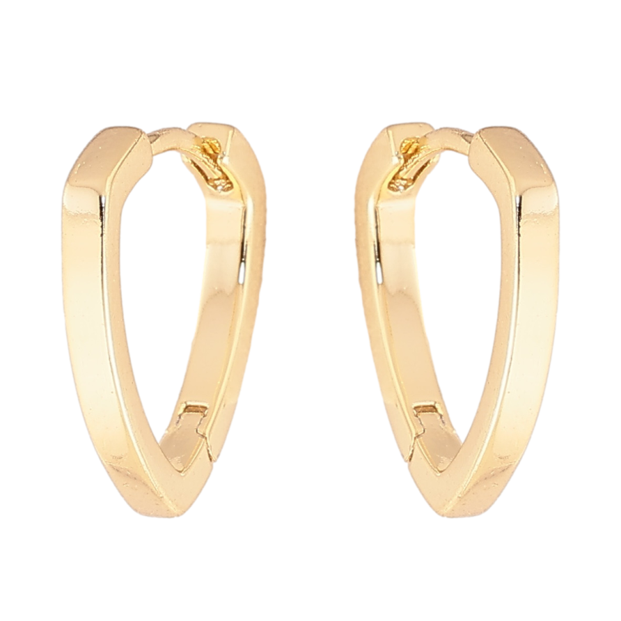 Сережки Xuping колір Позолота 14K колечка Декоративні фото №1