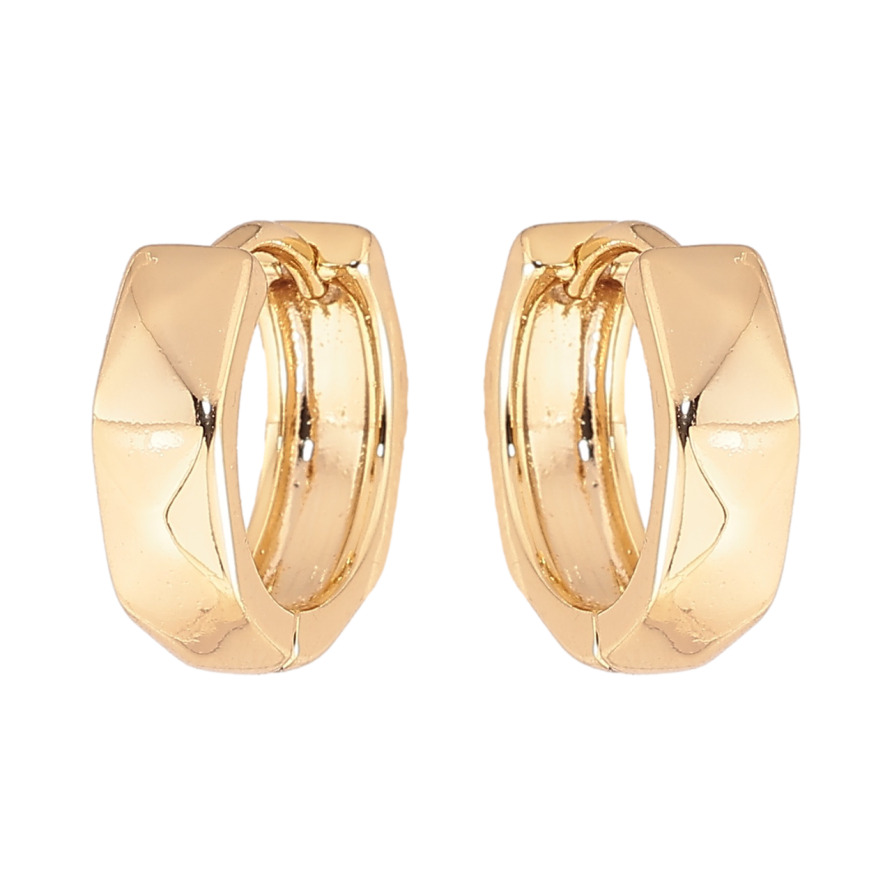 Сережки Xuping колір Позолота 14K колечка Декоративний візерунок фото №1