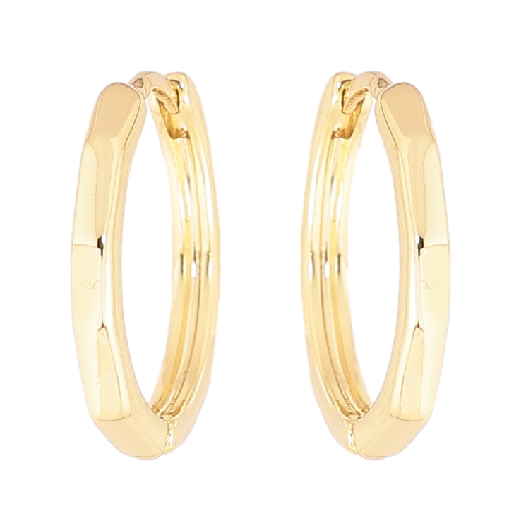 Серьги Xuping цвет Позолота 14K колечки Фигурные фото №11