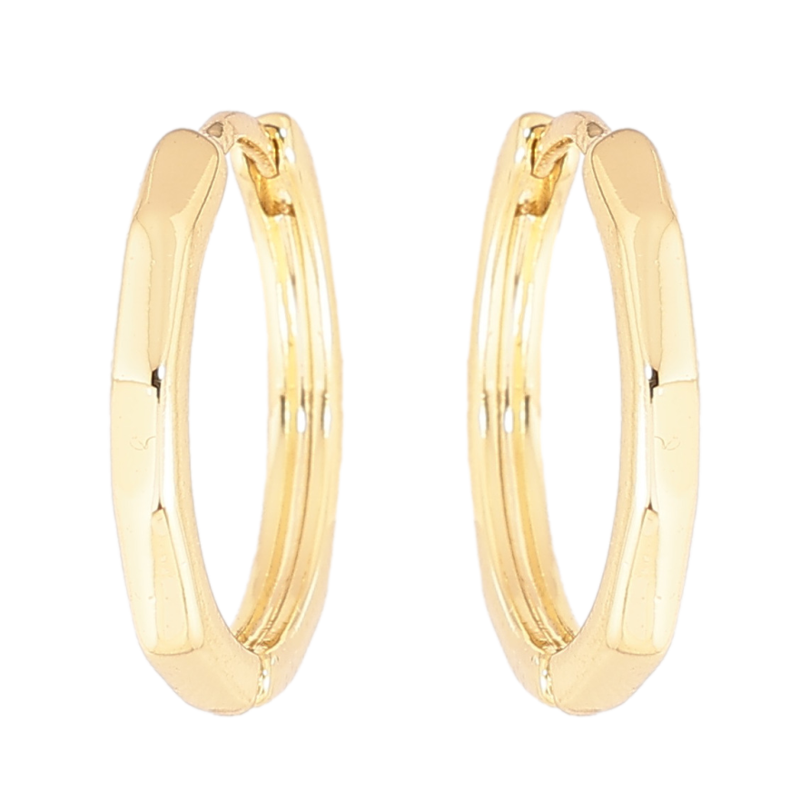 Серьги Xuping цвет Позолота 14K колечки Фигурные фото №1