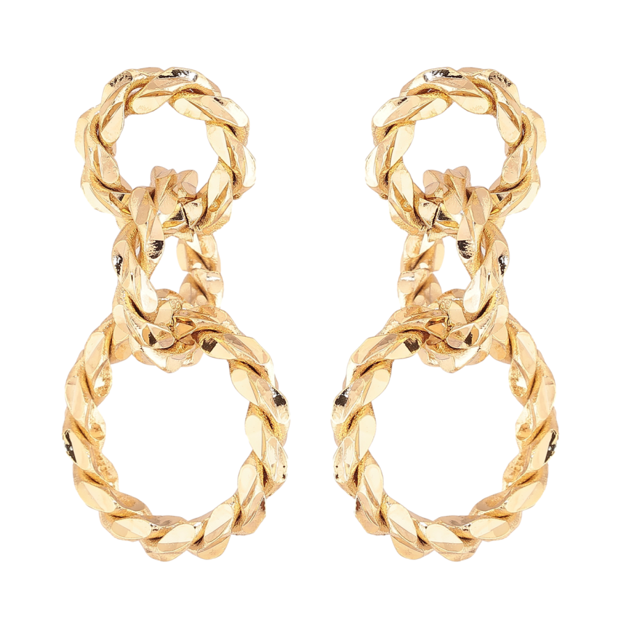 Сережки Xuping колір Позолота 14K пусети Декоративні підвіски фото №1