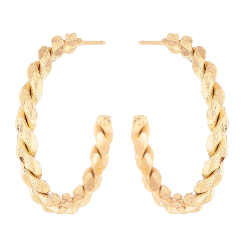 Серьги Xuping цвет Позолота 14K пусеты Дуги декоративные фото №1