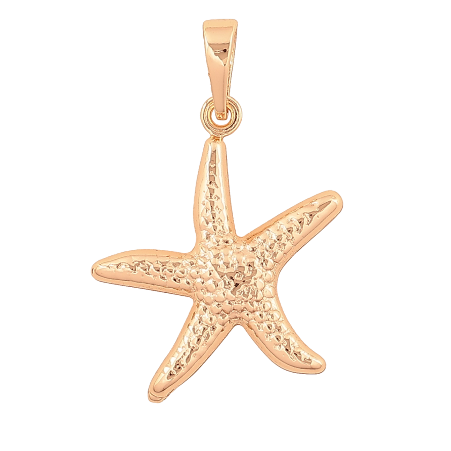 Кулон Xuping M&L Цвет 18К Морская звезда для цепочки до 6мм фото №1