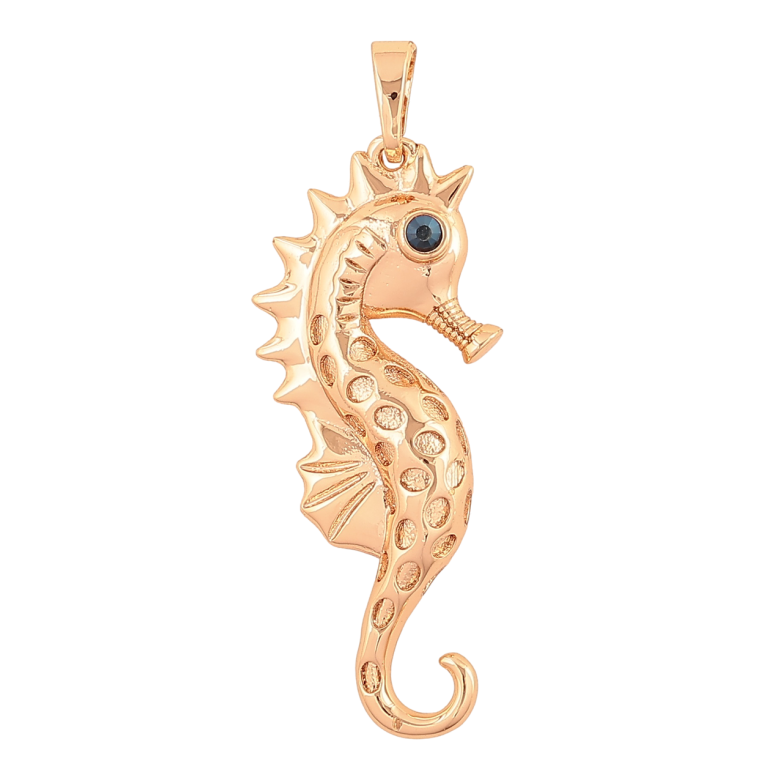 Кулон Xuping M&L Цвет 18К Морской конек для цепочки до 5мм фото №1