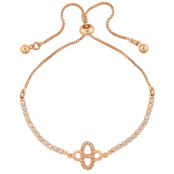 Браслет Xuping M&L Колір 18K Доріжка кристалів з вставкою на бігунку 10-23см х 1-12мм фото №15